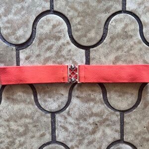 Orange Elastic Belt